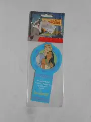 Vintage 90's K-Mart Pocahontas & John Forever Walt Disney Bookbite Bookmark