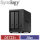 Synology 群暉 DiskStation DS723+ 2Bay NAS網路儲存伺服器