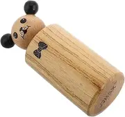 COMNESTBI Wooden Sensory Musical Instrument Kids Shaker Toy African Kashaka Hand Percussion for Music Play