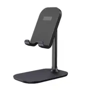 WS3 Portable Telescopic Mobile Phone Tablet Desktop Holder Bracket, Standard Version, Ordinary Version (Black)