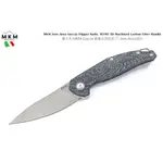 MKM KNIVES GOCCIA 碳纖柄水波紋折刀 -M390鋼