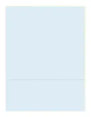 Security Paper w Check Perf, Blue/Canary 2-Part Carbonless, 8.5"x 11"- 1250 Shts
