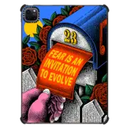 iPad Pro 11-inch (3rd/4th gen) iPad Impact Case Fear by Jake Foreman