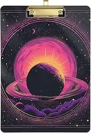 Celestial Tarot (8) Slim case clipboard Hard Board for Soccer Truck Driver Size 9 x 12