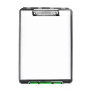 Dexas 5717-802 Clearview Clipcase clipboard Green 13.75 X 9.5 Inch