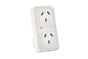 Sansai Vertical Powerpoint Double Surge Protector Adaptor Outlet Spliter AU