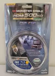 Monster 500HD High Definition HDMI Cable LCD/LED/HDTV 13ft 2.23gbps 720p 1080i