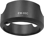 EW-63C Lens Hood for Canon RF 24-50mm F4.5-6.3 is STM Lens on EOS R8 Camera(for Accessories),HUIPUXIANG 58mm Lens Hood
