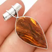 Natural Pietersite - Namibia 925 Sterling Silver Pendant Jewelry P-1304