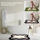 Bathroom Mat 19.7×31.5 Inch Non-Slip Bathroom Rug with TPR Liner Absorbent wenDy