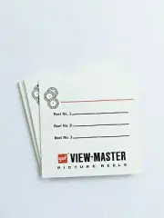 NEW 3 Reels Sleeves/Envelopes for gaf VIEW-MASTER Packets Late 1960s Pack of 25