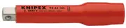 Knipex 9845125 - Extension Bar - 1/2" Drive 125mm Insulated