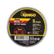 Kango 76mm Abrasive Cut Off Disc - 5 Pack