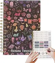 Reading Tracker Journal,Book Club Journal, Reading Journal For Book Lovers, Creative Notebook Track Diary, Track, And Review The Books You Read