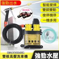 在飛比找蝦皮購物優惠-12v 洗車槍泵高壓清潔器 智能型 壓力開關 迴流泵 電動隔