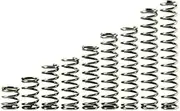 10pcs 65Mn Compressed Spring Wire Diameter 0.9mm Outer Diameter 5-11mm Pressure Spring Return Spring Release Spring(40mm (10Pcs),9mm)