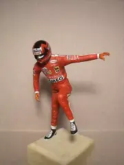 1/18 FIGURE GILLES VILLENEUVE FERRARI VROOM PAINTED EXOTO MATTEL GP REPLICAS