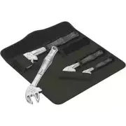 Wera 6004 Joker 4 Pce Self-Setting Spanner Set (XS, S, M, L) 020110