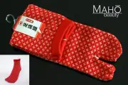 MADE IN JAPAN original Tabi split toe socks JUJI kimono flip flops 22-25cm RED
