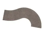 NOCH HO Scale Structured Curve "Cobblestone" (7.5 cm wide, approx. 32 cm long)