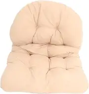 WEKADRIN Thick Outdoor Swing Seat Pads Egg Chair Cushion Replacement Weatherproof Swing Pad for Garden Comfortable Tufted Seat