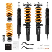 MaXpeedingrods T6 advanced series Adjust Damper Coilovers compatible for BMW 3-Series E90 E91 325i 323i 04-11 Lowering Kit