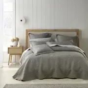 Bianca Zaria Taupe Soft Lightweight Polyester Quilted Home Bedspread Set