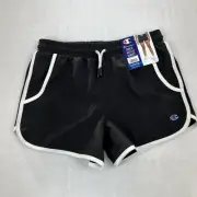 Champion Shorts Girl's Size Large Shorts (10/12) Built-In Bloomers Black New