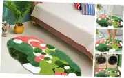 Moss Area Rugs for Girls Bedroom Living Room, Soft Shaggy Kids Rug Non Slip