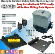 APC Sliding Gate Opener All in One Kit for Sliding Gate Automation DIY System