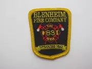 Blenheim Fire Rescue Dept New Jersey Hat Patch
