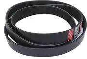 8PK1570 Fan Drive V-Belt J911559 3911559 Compatible with Case 40XT 70XT 75XT 85XT 1840 1845C 650G 750H 850G Cummins 6CT ISC8.3 QSC8.3 Engine