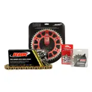 KTM 250 SXF Troy Lee Designs 2021-2021 RHK 15/50 Gold HD-X Chain & Red Fusion Sp