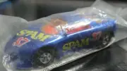 HOT WHEELS VTG 1:64 1994 CAMARO SPAM PROMO #37 BLUE