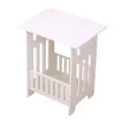Side Table End Table for Small Space Bedside Table for Hallway Home Bathroom