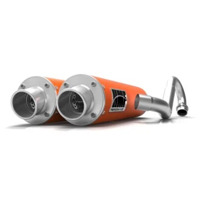 HMF Orange Performance Dual FS Exhaust For Polaris RZR XP/4 1000 2015-22