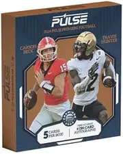 2024 Pulse Premiere Football Hobby Trading Card Box (4 Autographs)