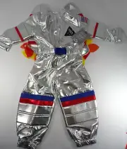 Pottery Barn Kids Light Up Astronaut Space Traveler Halloween Costume 3T #421