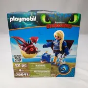 Playmobil 70041 How to Train Dragons Astrid & Hobgobbler Brand New