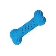Rosewood 14cm Chillax Cool Bone Pet Dog Interactive Fun Fetch Play Toy Blue