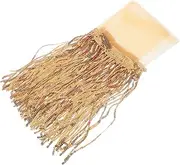 STOBOK Sequin Stage Dress Fringe Trim Tassel Decoration for Multipurpose Hip Tassel
