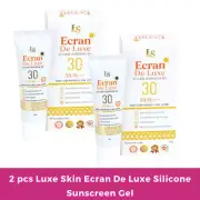 2 pcs Luxe Skin Ecran De Luxe Silicone Sunscreen Gel