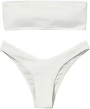 [Generic] Waisted Control Tummy Bikini Women's Piece Two Swimwear High Swimsuit Swimwears Tankinis Set Plus Size Bathing Suit Tops for Women Sunflower
