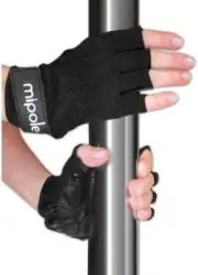 MIPOLE POLE DANCING GLOVES--MEDIUM NEW