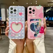 For Samsung Galaxy A12 A13 A14 A15 Love Wallet Card Bag Shockproof Case Cover