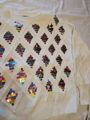 Habitual Kid Girls’ Sequin Sweater Sz 14 New