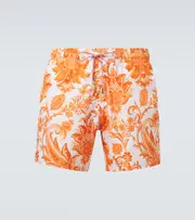 [Etro] Etro Paisley swim trunks UK 28 orange