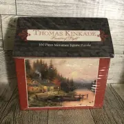 Vintage THOMAS KINKADE 1998 The End of a Perfect Day 100 Piece Jigsaw Puzzle