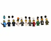 LEGO Assorted Racer/ Driver Minifigure Set Of 11