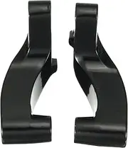 Left Right Mirror For Har&ley Da&vidson 2006-2014Motorcycle Mirror Riser Relocation Extension Adapter Kit Aluminum Mirrors Relocation Adapters(Black)
